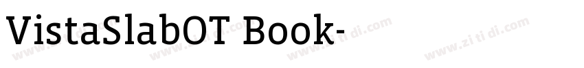 VistaSlabOT Book字体转换
